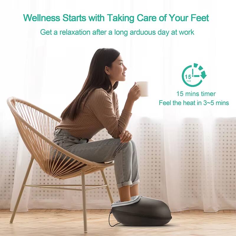 Wellness Starts with Taking Care of Your Feet  
Get a relaxation after a long arduous day at work  

15 mins timer  
Feel the heat in 3~5 mins