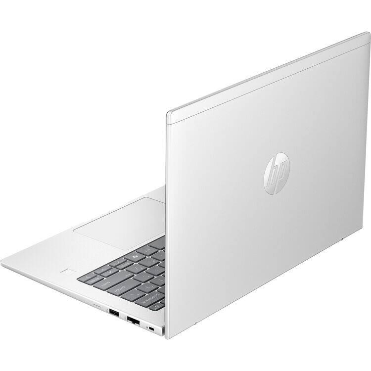 Alt View 3. HP - ProBook 4 G1a 14” WUXGA AMD Ryzen 5 230 3.5 GHz up to 4.9 GHz 32GB DDR5 512GB SSD Windows 11 Pro Laptop - Silver.