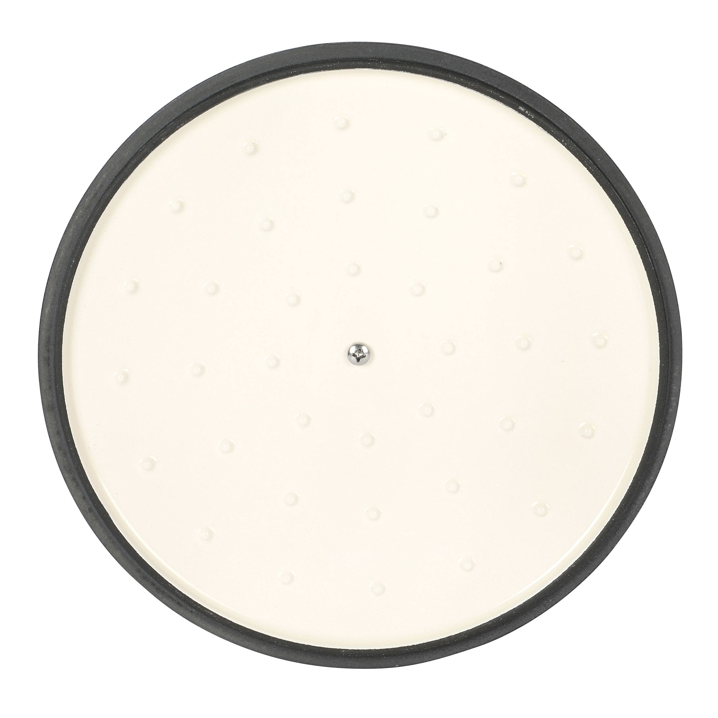 Alt View 6. MegaChef - MegaChef 6.35 Quart Round Enameled Cast Iron Dutch Oven with Self Basting Lid in Dark Blue - Dark Blue.