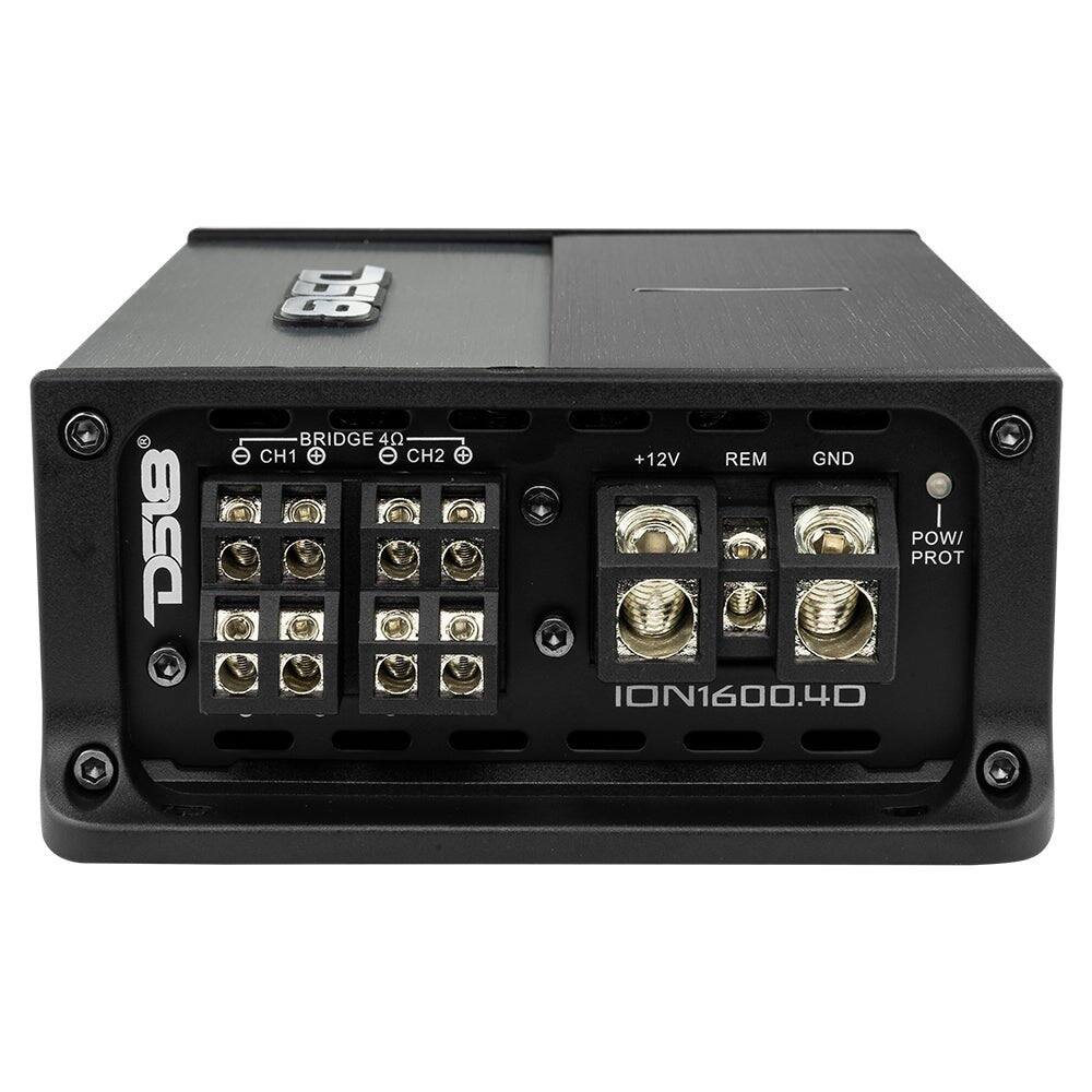 D518  
253  
BRIDGE 4Ω  
CH1 + CH2  
+12V REM GND POW/ PROT  
ION1600.4D