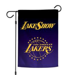 WinCraft - Los Angeles Lakers 2024/25 City Edition 12" x 18" Two-Sided Garden Flag - Multicolor