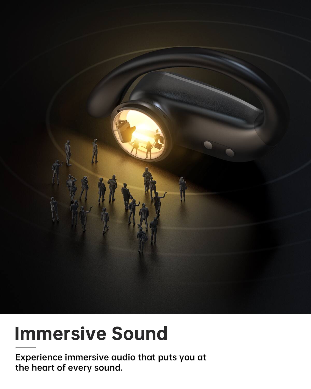 Immersive Sound

Experience immersive audio that puts you at the heart of every sound.