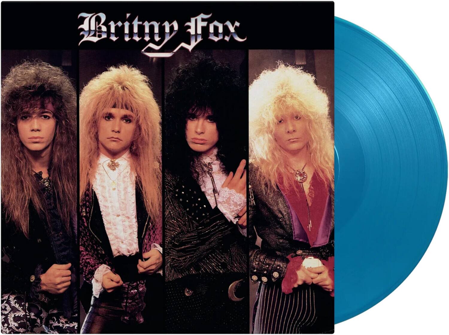 Britny Fox - Britny Fox - Limited 180-Gram Blue Colored Vinyl - VINYL LP