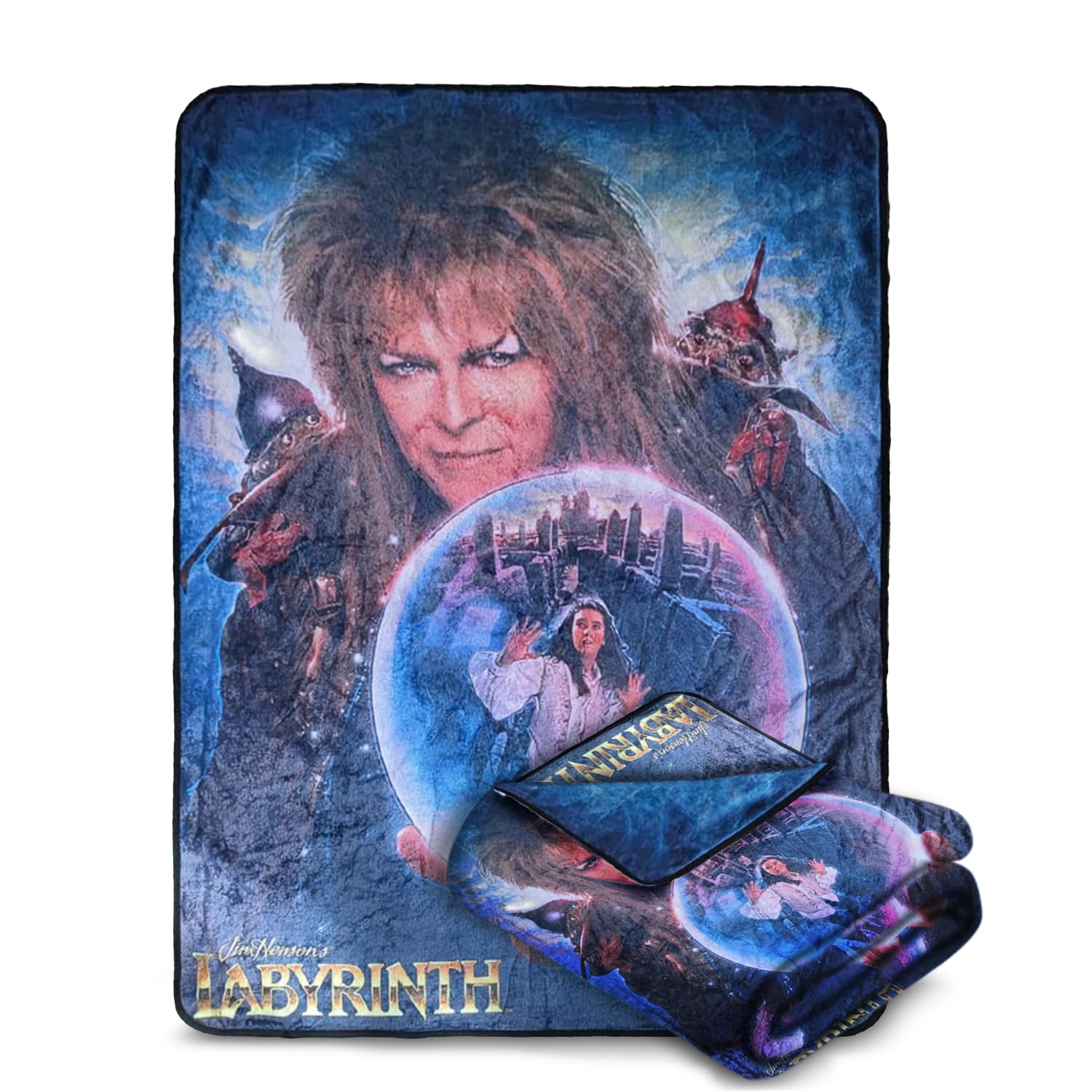 Bazillion Dreams - Refurbished Excellent - Labyrinth Fleece Blanket - Multicolor