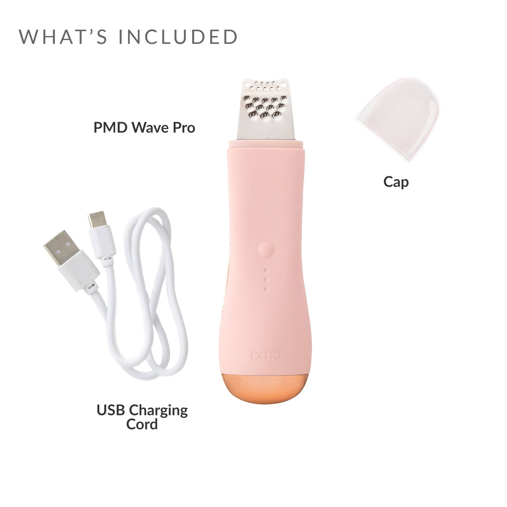 What's Included: PMD Wave Pro, Cap, USB Charging Cord