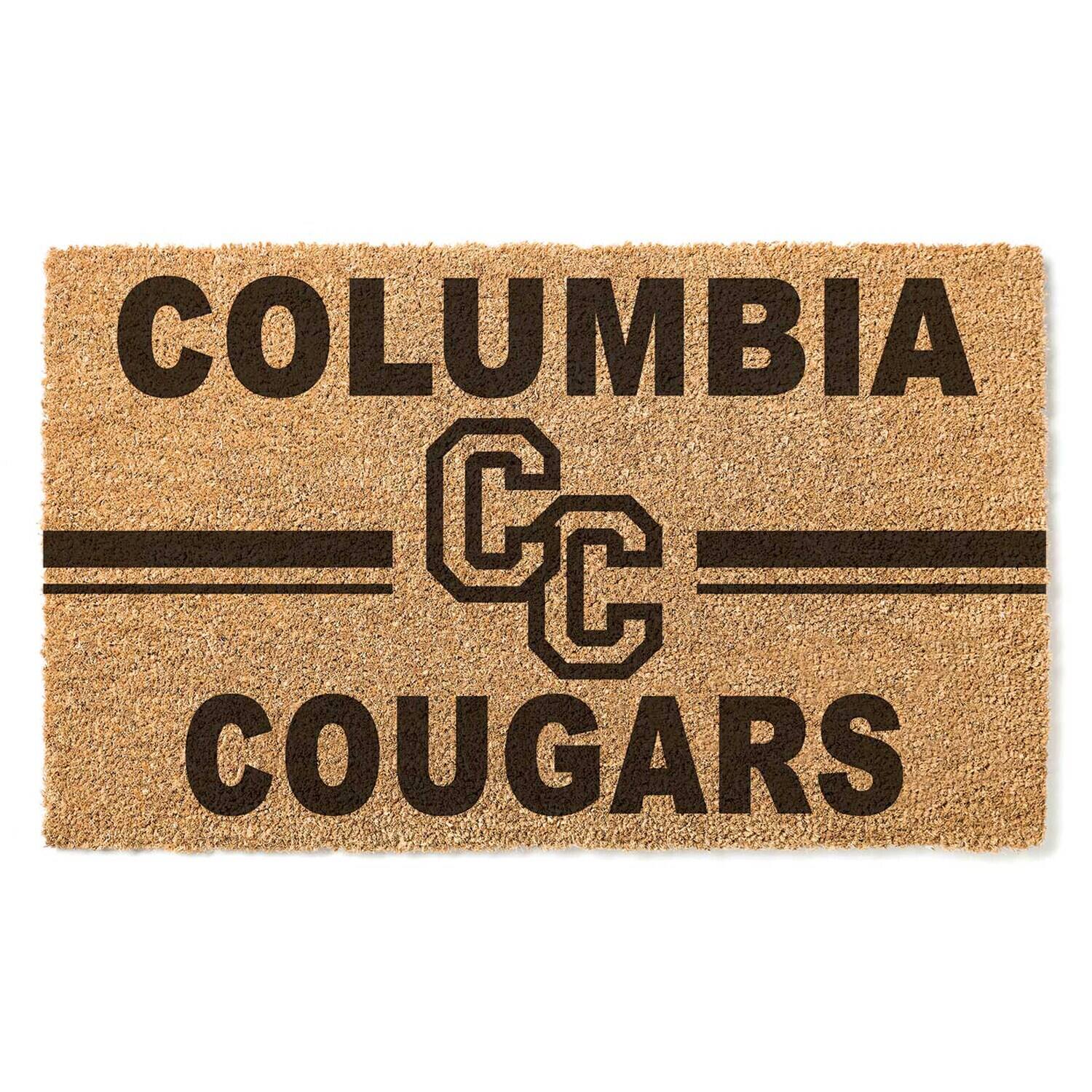 Columbia College of Missouri Cougars 18" x 30" Team Logo Doormat