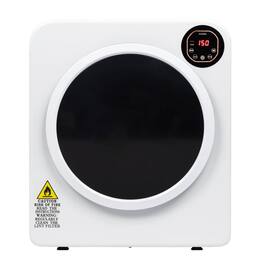 13.2LB Portable Clothes Dryer, 3.5 Cu.Ft Tumble Laundry Dryer w/LCD Touch Screen