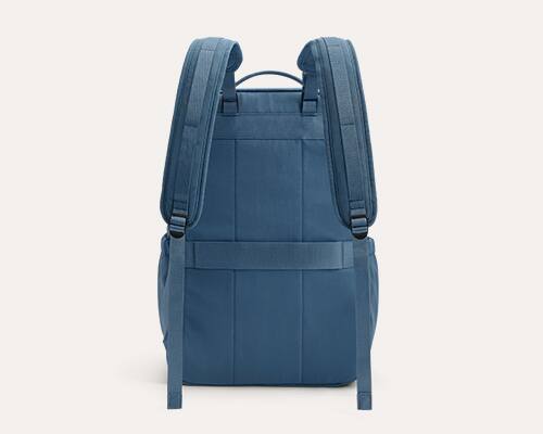 Alt View 5. Bagsmart - Moss 22L Backpack, 180° Full-Opening Work & Commute Daypack with 15.6" Laptop Sleeve for Daily Use - Black.