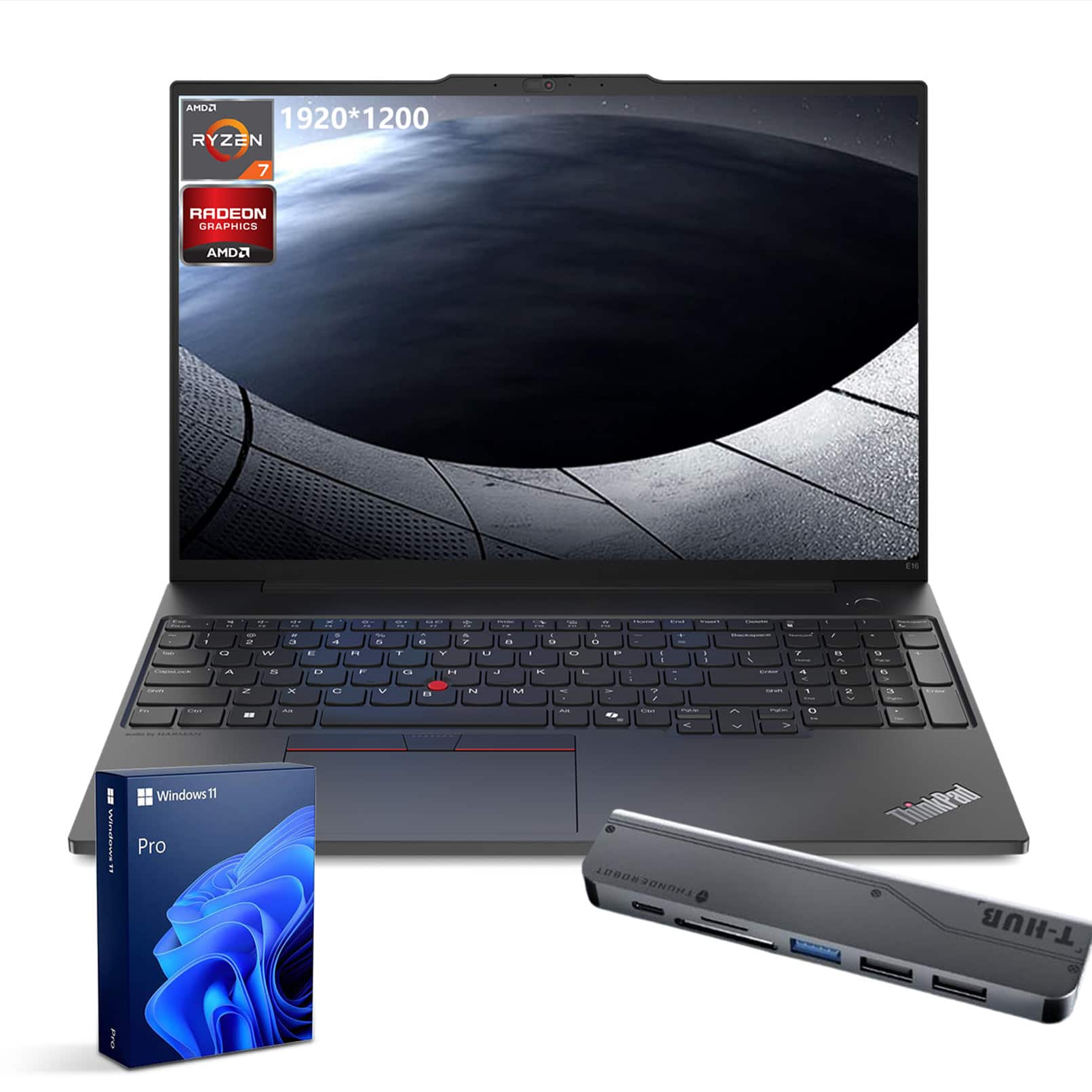 Windowsノート本体 ThinkPad E16 Ryzen 7 7735HS 32GB 1TB Lenovo Upgraded ThinkPad E16 16