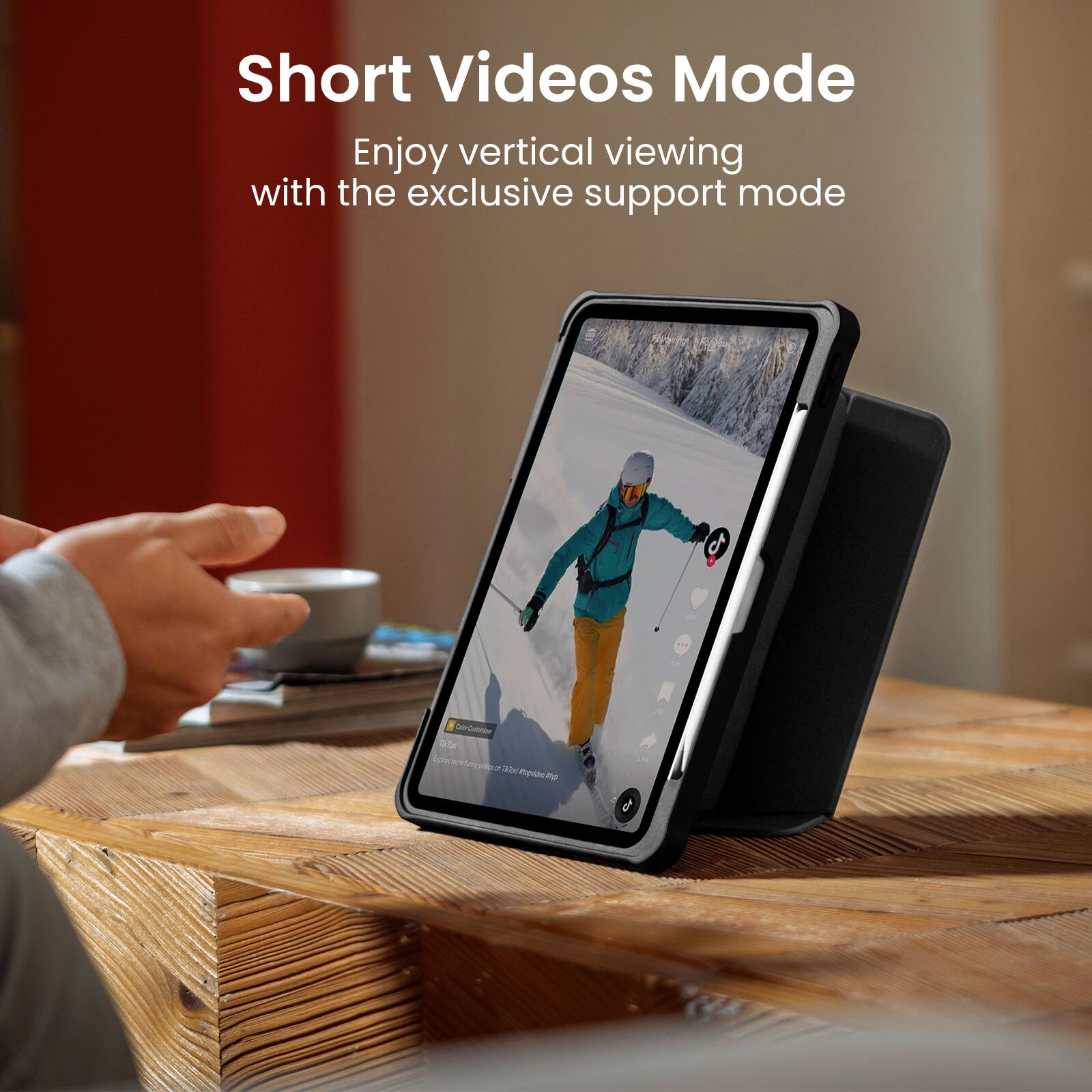Short Videos Mode: Enjoy vertical viewing with the exclusive support mode.