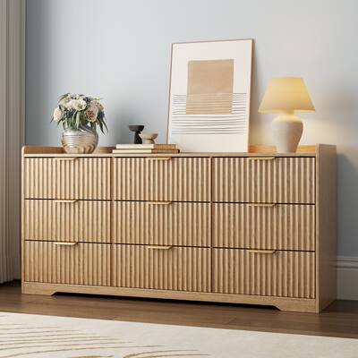 buy dresser White 6 Drawer Dresser for Bedroom, Wooden Chest of Drawers for Living Room
