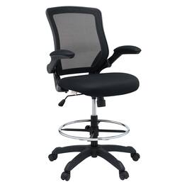 Veer Drafting Chair by Modway - Black