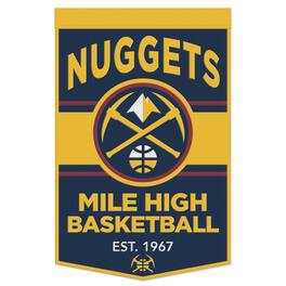 WinCraft - Denver Nuggets 24" x 38" Primary Logo Banner - Multicolor