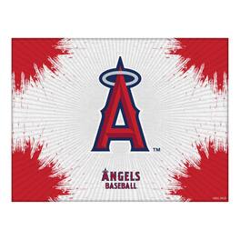 Holland Bar Stool Co. - Los Angeles Angels 24" x 32" Splash Canvas Wall Art - Multicolor