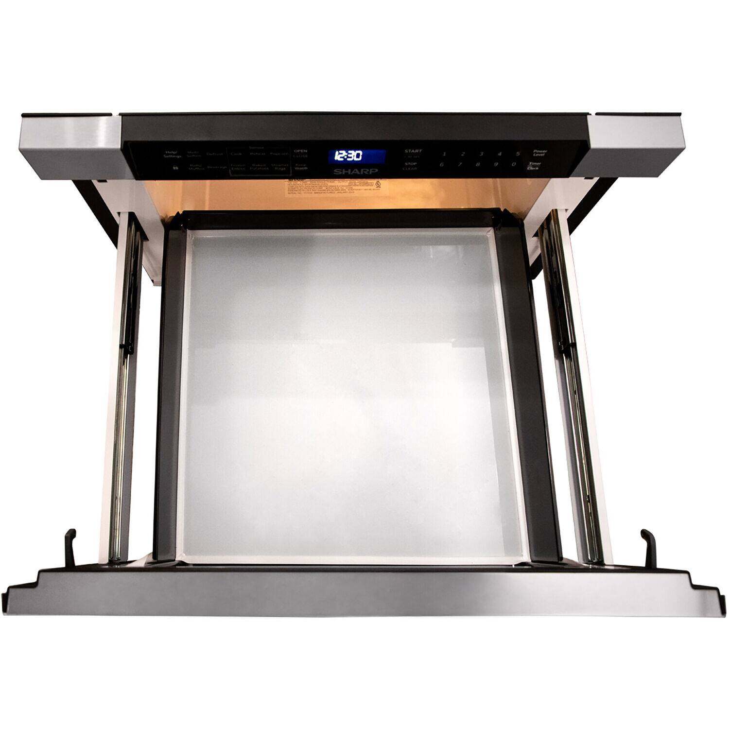 The text on the image reads "12-30 SHARP OVEN".