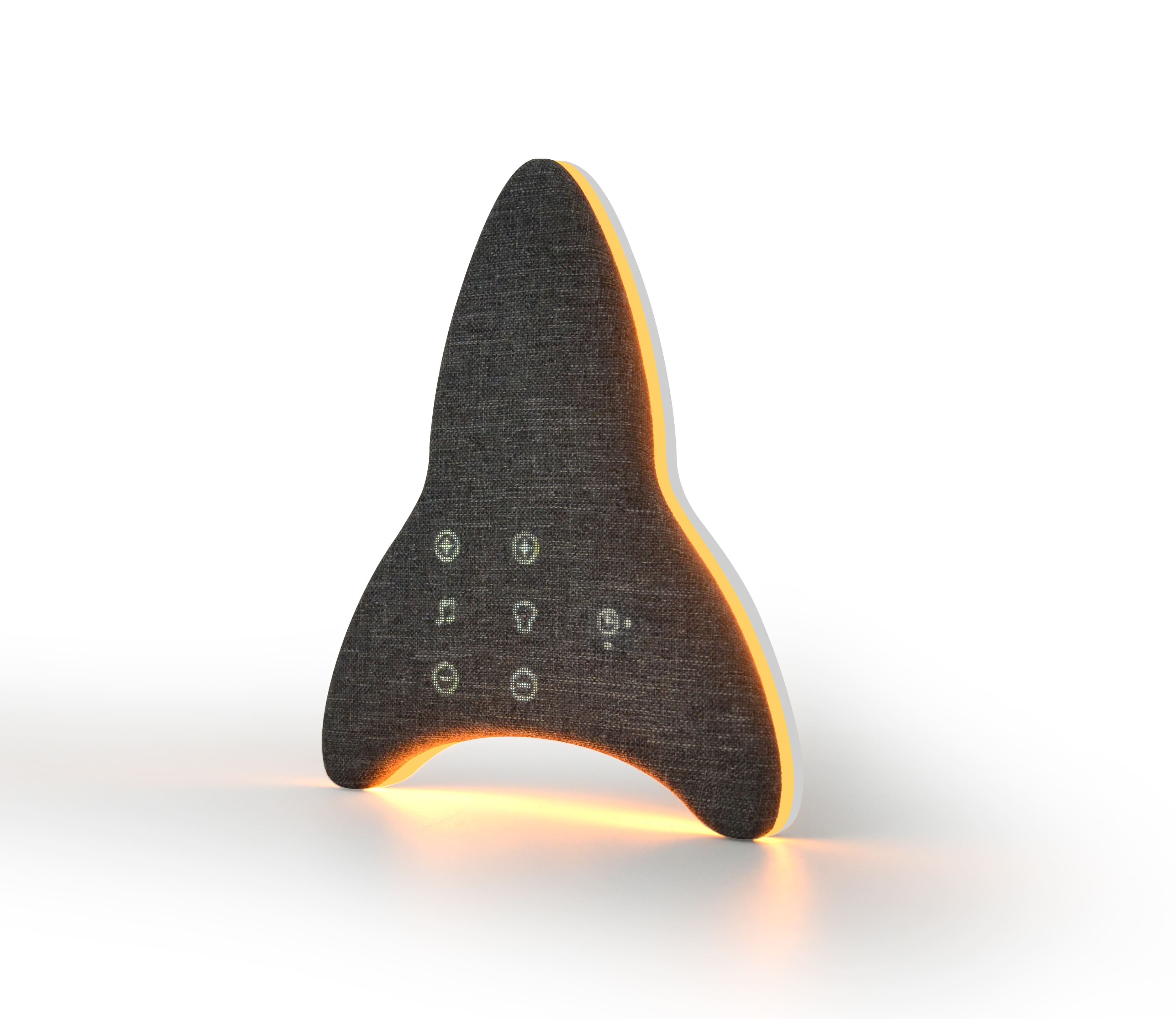 Ollie & Leila - Ollie's Rocketship - Gray