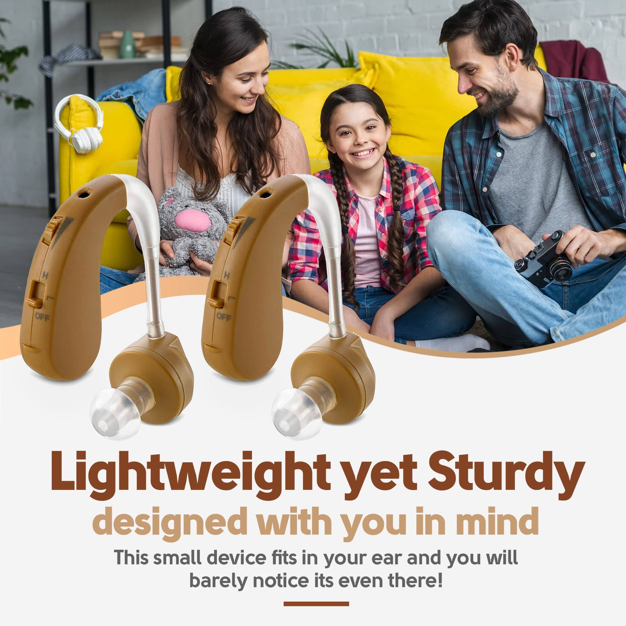 Lightweight yet Sturdy  
designed with you in mind  

This small device fits in your ear and you will barely notice its even there!