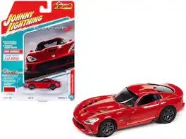 Johnny Lightning - 2014 Dodge Viper SRT Adrenaline "Classic Gold Collection" Series Limited Edition to 8956 pieces Worldwide 1/64 - Red