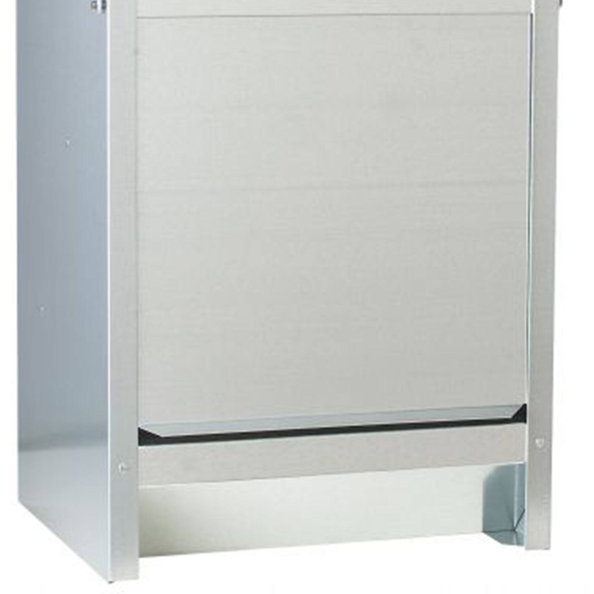 Alt View 3. Little Giant - Little Giant Automatic Dry Dog Food Feeder & 3.25 Gal Steel Ever Full Water Bowl - Silver.