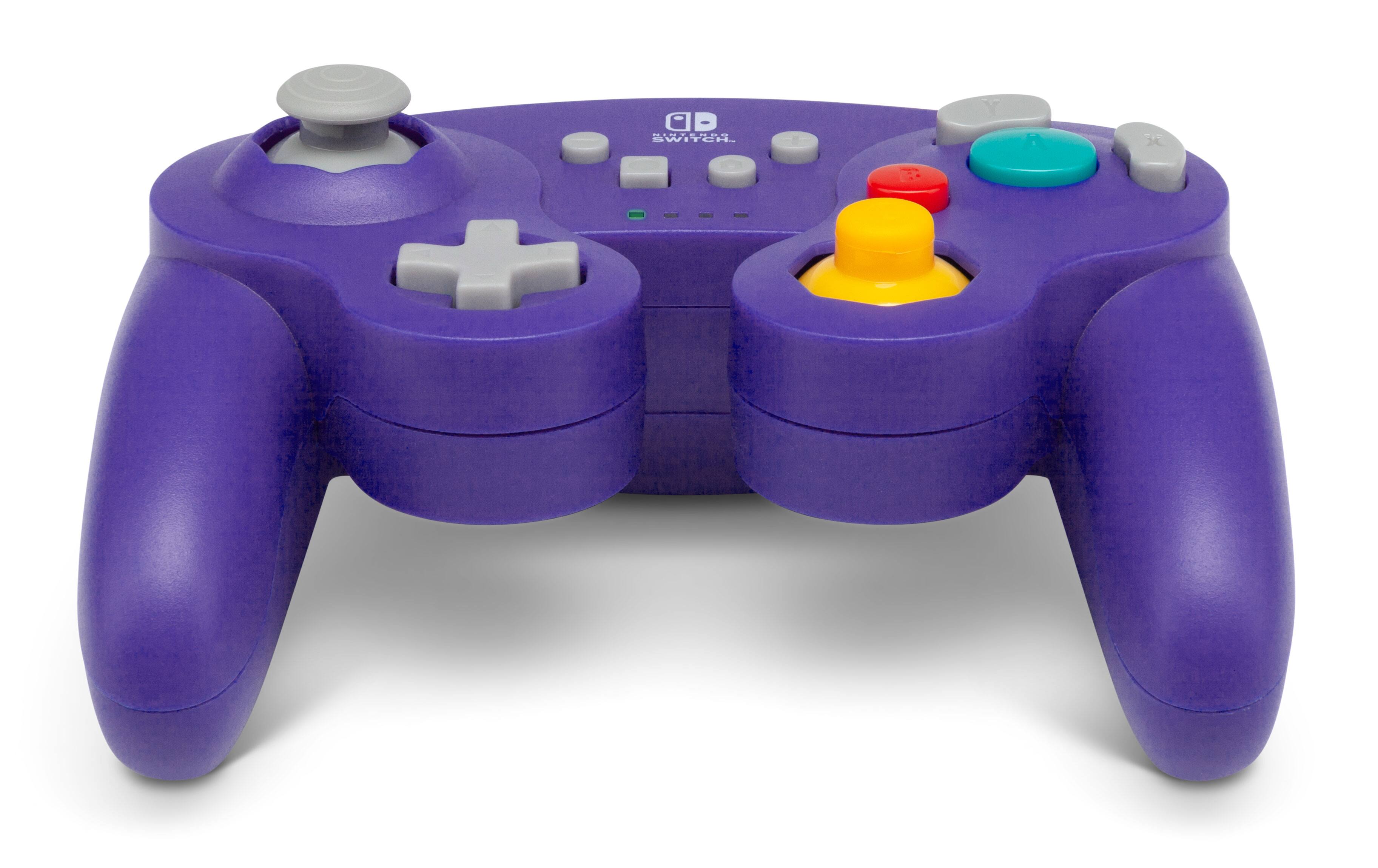 Alt View 12. PowerA - GameCube Style Wireless Controller for Nintendo Switch - Wireless: Purple.