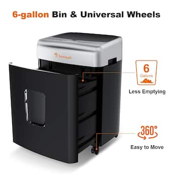 bonsaii シュレッダー C233-B ブラック Bonsaii Heavy Duty Paper bonsaii シュレッダー C233-B ブラック Bonsaii Heavy Duty Paper