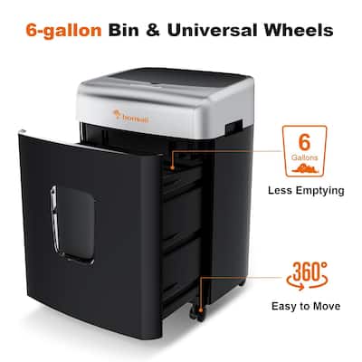 Bonsaii Heavy Duty Paper Shredder 110 Sheet 30 Minutes Micro Cut Bonsaii Heavy Duty Paper Shredder 110 Sheet 30 Minutes Micro Cut