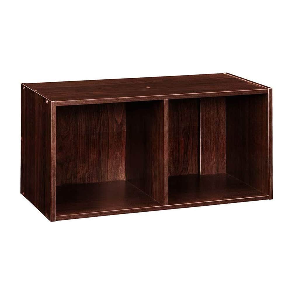 Photos - Other Decoration ClosetMaid  Decorative Stackable 2-Cube Cubeicals Organizer Storage - Dark Cherry 102300 