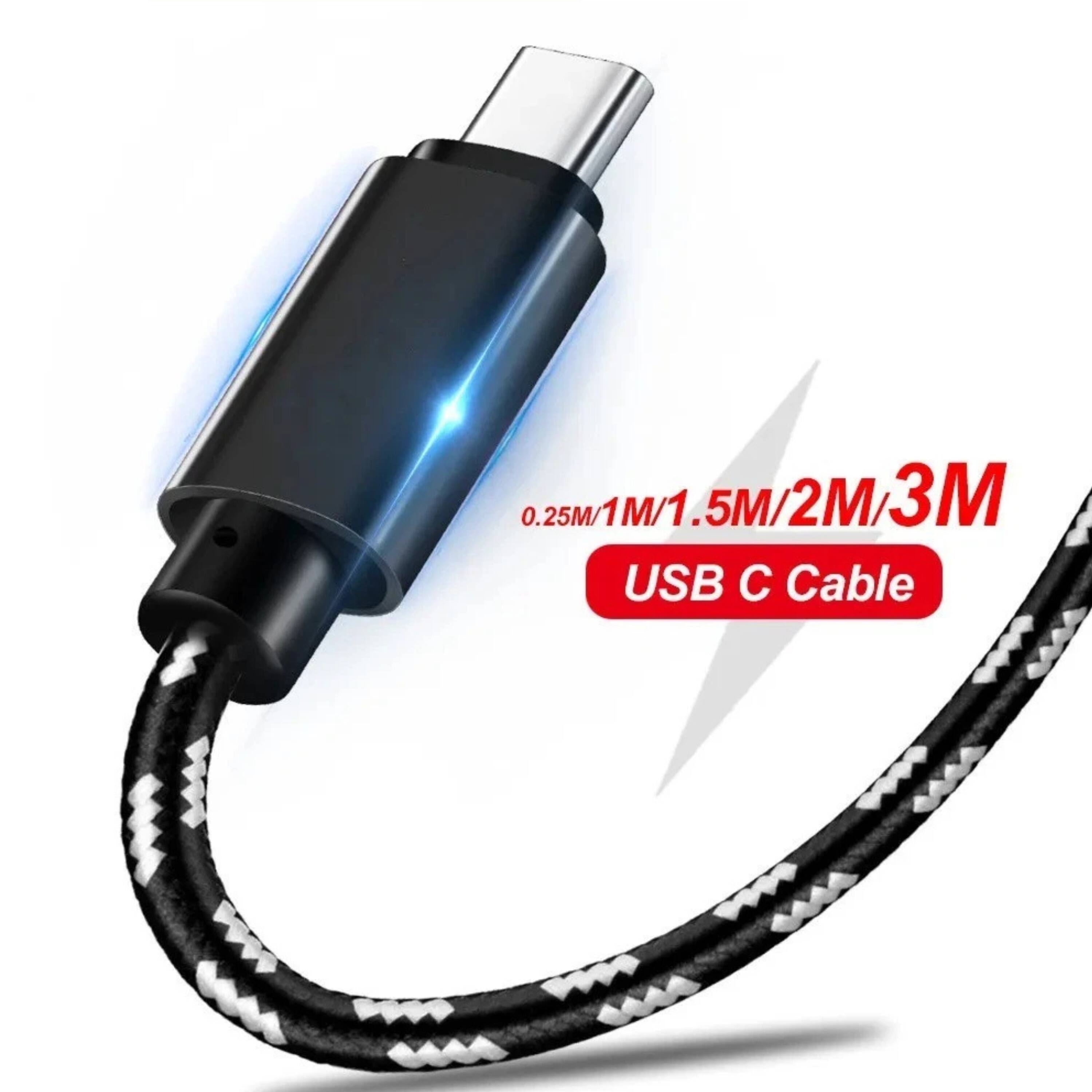 0.25M/1M/1.5M/2M/3M USB C Cable