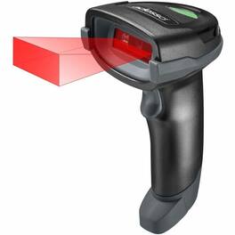 Adesso - Wireless/Bluetooth/Wired 2D Barcode Scanner with Charging Cradle - Cable/Wireless Connectivity - 2D, 1D - CMOS - Unknown