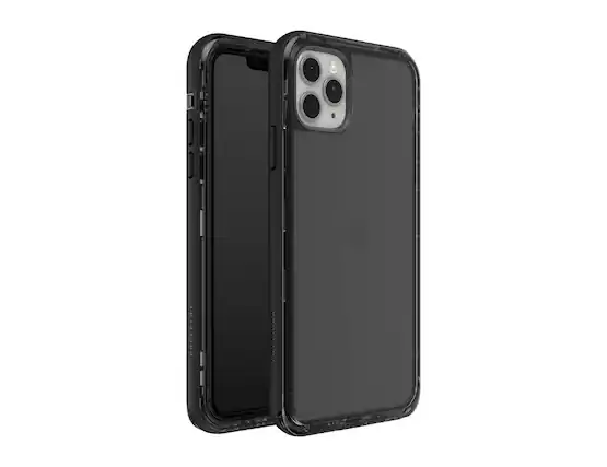Front. LifeProof - LifeProof Next Series Phone Case for Apple iPhone 11 Pro Max | Color: Black - Black.