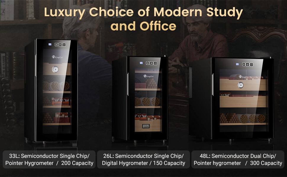 Luxury Choice of Modern Study and Office

33L: Semiconductor Single Chip/ Pointer Hygrometer / 200 Capacity

26L: Semiconductor Single Chip/ Digital Hygrometer / 150 Capacity

48L: Semiconductor Dual Chip/ Pointer Hygrometer / 300 Capacity