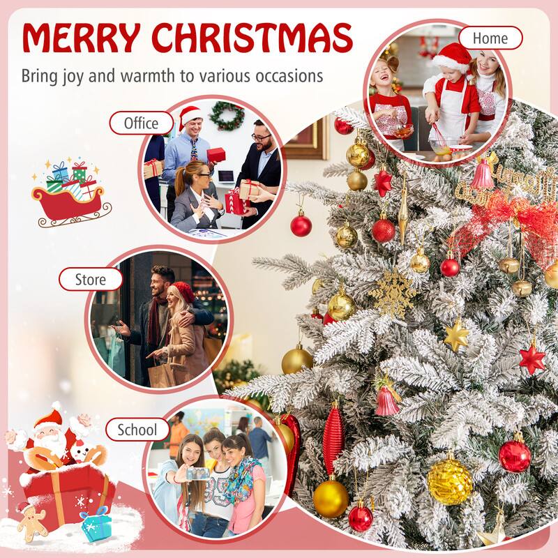 MERRY CHRISTMAS  
Bring joy and warmth to various occasions

Home  
Office  
Store  
School