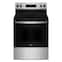 Whirlpool - 30-inch Electric Range with No Preheat Mode - Stainless Steel