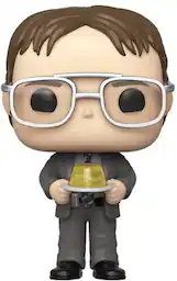FUNKO POP! TELEVISION: The Office - Dwight w/ Gelatin Stapler - COLLECTIBLES