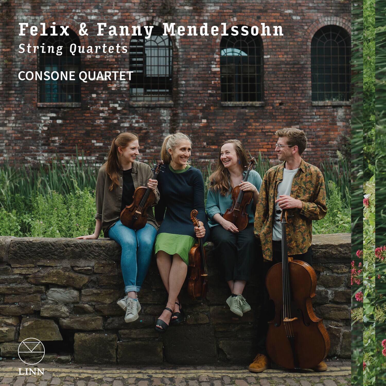 Felix & Fanny Mendelssohn  
String Quartets  
CONSONE QUARTET  
LINN
