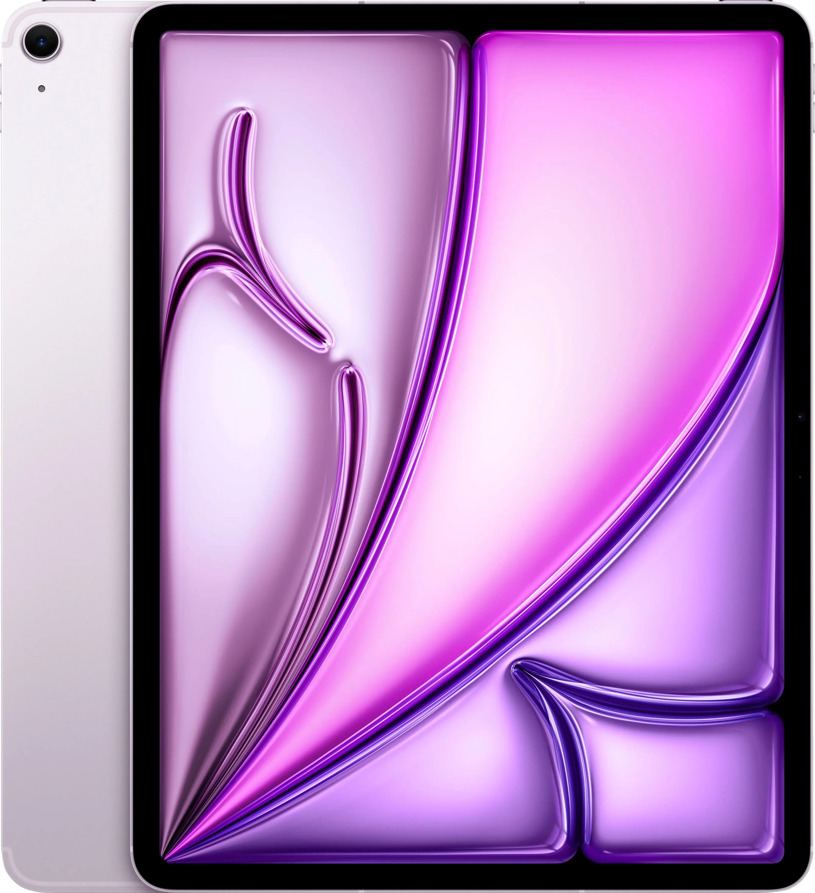 Apple - 13-inch iPad Air M3 chip Built for Apple Intelligence Wi-Fi + Cellular 128GB - Purple (Unlocked)
