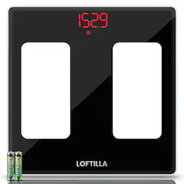 Arboleaf - weight Scale, Accurate Measurements, LED Display - Black