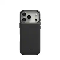 mophie - Juice Pack Apple iPhone 17 Pro - Black - Front_Zoom