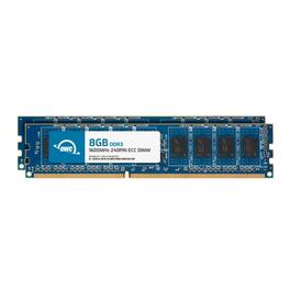 OWC - 16GB (2x8GB) DDR3L 1600MHz 2Rx8 CL11 ECC Unbuffered 240-pin DIMM Memory RAM for Workstations, Servers, NAS Systems - Black Chips