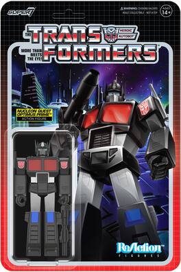 Super7 - Transformers - Reaction Figures Wv8 - Optimus Prime (Nucleon Quest Special Mission) - Collectibles - Multicolor