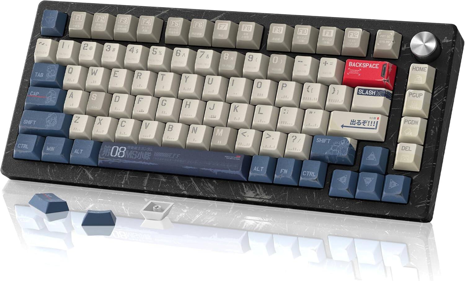 TAB CAP SHIFT CTRL WIN I 2 3 # 4 $ 5 % 6 7 & 8 * 9 ( 0 ) + = BACKSPACE Q W E R T Y U I O P { } J K L : ; F Z X C V N M < > SHIFT ALT 08 MS VAZEFF ALT FN CTRL HOME PGUP PGDN DEL