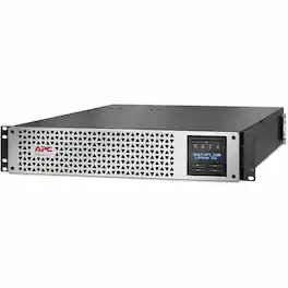 APC - Smart-UPS, Line Interactive, 2200VA, Lithium-ion, Rackmount 2U, 120V, 2x NEMA 5-20R+6x NEMA 5-15R outlets - Black,Silver