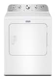 Maytag - 7.0 Cu. Ft. Electric Dryer with Extra Power and Pet Pro Option - White