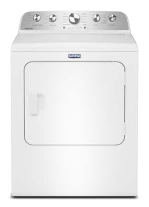Maytag - 7.0 Cu. Ft. Electric Dryer with Extra Power and Pet Pro Option - White