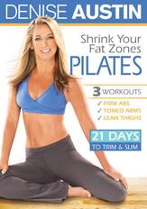 Front. Shrink Your Fat Zones Pilates - DVD.