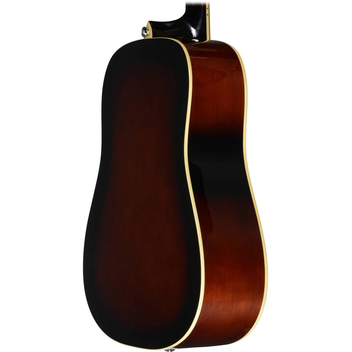 Alt View 2. Ibanez - Ibanez Performance PF15 Acoustic Guitar, Vintage Sunburst High Gloss.
