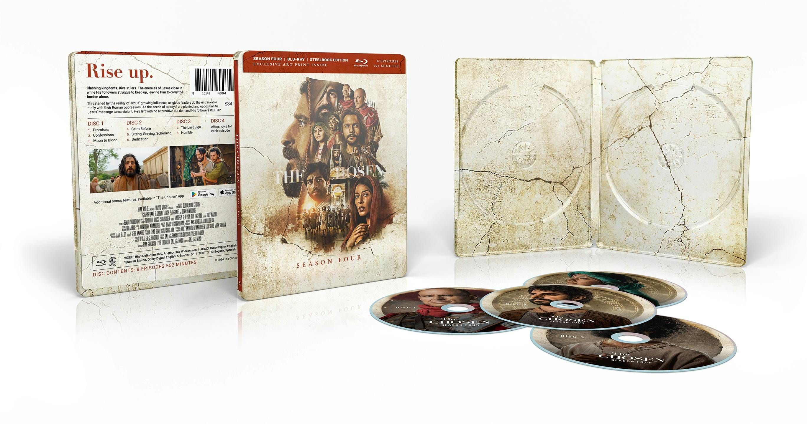 The Chosen: Season 4 (Limited Edition Steelbook) [Blu-ray]