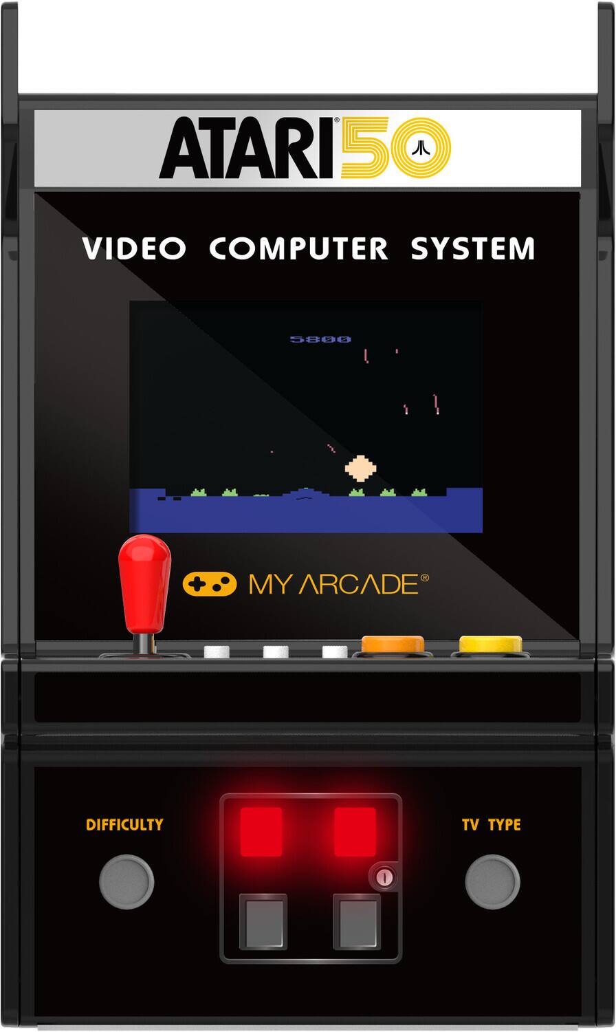 ATARI 50  
VIDEO COMPUTER SYSTEM  

MY ARCADE  

DIFFICULTY  
TV TYPE