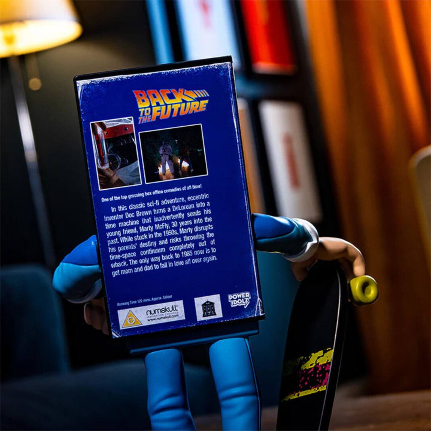 **BACK TO THE FUTURE**

One of the top-grossing box office comedies of all time!

In this classic sci-fi adventure, eccentric inventor Doc Brown inadvertently sends his young friend, Marty McFly, 30 years into the past. While stuck in the 1950s, Marty disrupts his parents' destiny and risks completely throwing the time-space continuum out of whack. The only way back to 1985 is to fall in love all over again. Get mom and dad to fall in love all over again.

**POWER IDOLZ**

**numskult.com**