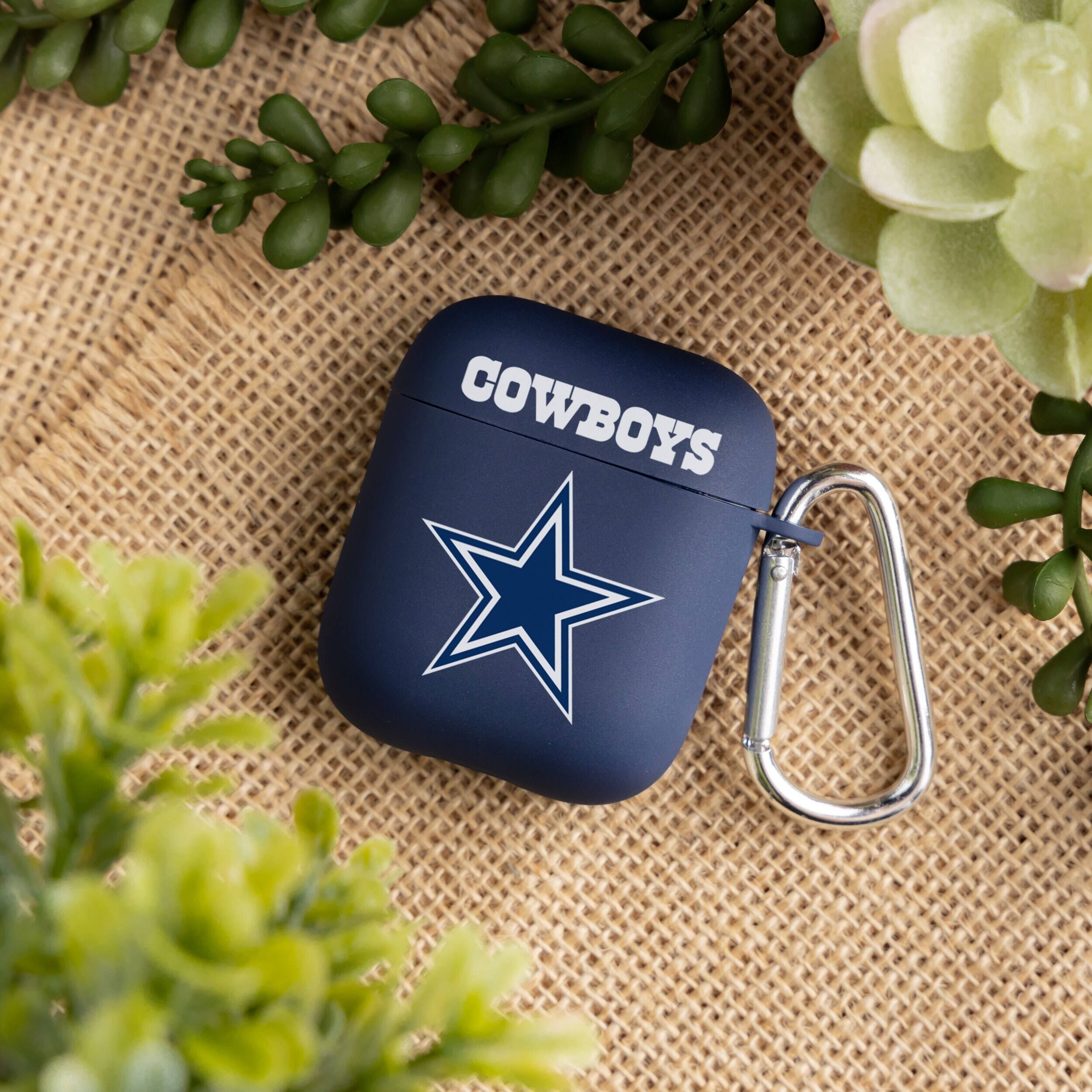 Alt View 2. Artinian - Navy Dallas Cowboys AirPods Case Cover - Navy.